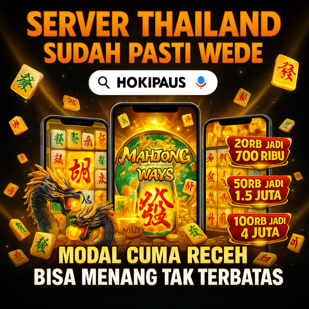 HOKIPAUS : Login Situs Terbaik Jaminan Menang Bermodalkan 20RB